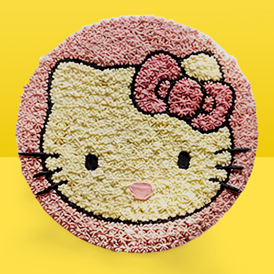 Kitty Model Cake